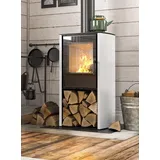 Hitze Cane S-W Stahl Weiß