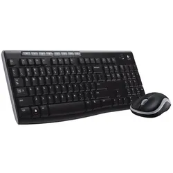 Logitech MK270 RF Wireless AZERTY Schwarz Tastatur Combo Nano-receiver Französisch