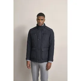 Bugatti Kurzjacke kariert blau 58