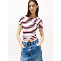 Tommy Jeans T-Shirt TOMMY JEANS "TJW SLIM ESSENTIAL RIB