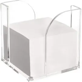 Maul Zettelbox Acryl Transparent 10,2 x 10,9 x 10,2 cm 1 St.