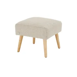 SOHO Polsterhocker  Jolyn ¦ beige ¦ Maße (cm): B: 49 H: 45 T: 49