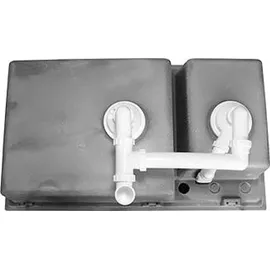 Blanco Metra 9 links anthrazit + Handbetätigung