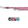 Trixie Cavo Reflect V-Leine, S–M: 2,00 m / Ø 12 mm, fuchsia