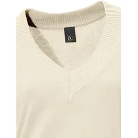 Heine V-Pullover Weiß 42
