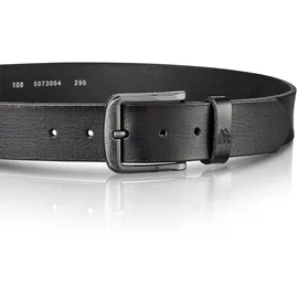 Lerros Gürtel Herren James Leder schwarz 95