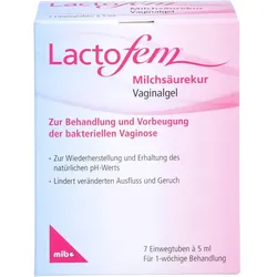 LACTOFEM Milchsäurekur Vaginalgel 35 ml
