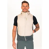 Odlo Isolationsweste Ascent Hybrid (Merinomix, atmungsaktiv) silber/darkgrau Herren