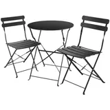 Tectake Bistrotisch-Set Frieda für 2 Personen