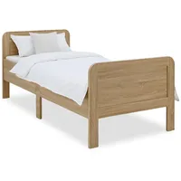 Homestyle4u Komfortbett 100x200 cm, Schlafzimmer, Betten