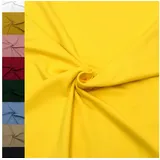 MAGAM-Stoffe Stoff "Noah", Bündchenstoff Feinstrick uni einfarbig ÖKO-TEX Meterware ab 50cm gelb