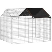 VidaXL Kleintierkäfig Hasenkäfig 400 x 78 x 78 cm