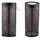 Marrakesch Orient & Mediterran Interior Laterne Metall 30 cm 2er Set schwarz