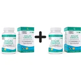 2 x Nordic Naturals Algae Omega, 715mg Omega 3 - 120 softgels (416,67 EUR/kg)