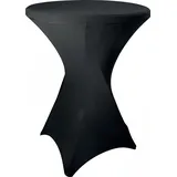 Saro Stehtischhusse Schwarz 220 x 50 cm