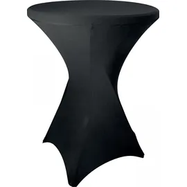 Saro Stehtischhusse Schwarz 220 x 50 cm