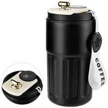 Homealexa Thermobecher 0,41 l Schwarz