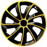 NRM STIG Extra schwarz/Gold 17 Zoll 4er Set