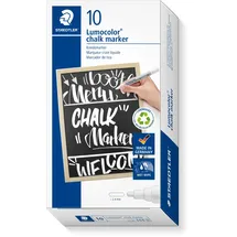 Staedtler Kreidemarker 10 St. Weiß