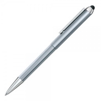 Heri Stamp & Smart Pen 3300 Kugelschreiberstempel Silber (33x8 mm - 3 Textstempel