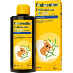 Pinimenthol Erkältungsbad für Kinder ab 2 Jahren