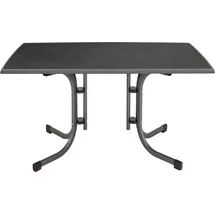 MFG Klapptisch Boulevard, 132 x 72 x 90 cm, Stahl, anthrazit/schiefer