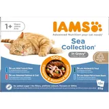 Iams Delights Adult in Sauce Sea Mix 12 x 85 g