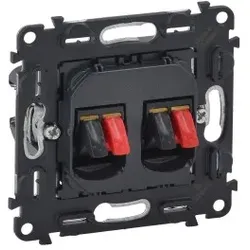 Legrand 753078 Einsatz IN’MATIC Lautsprecher Auslass Feder 2-fach 1