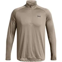 Under Armour Tech 2.0 1/2 Zip taupe dusk black