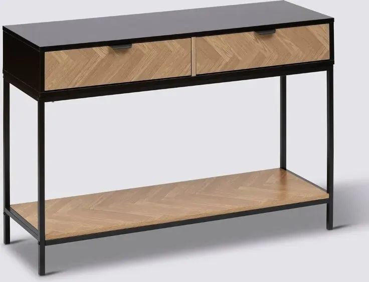 5Five Chevron-Konsole mit 2 Schubladen