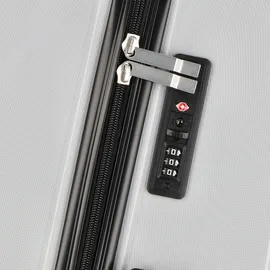 cocoono Madrid 4-Rollen 77 cm / 94 l grau/silber