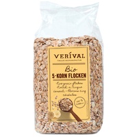 Verival 5-Korn Flocken - Bio, 6er Pack (6 x 500 g)