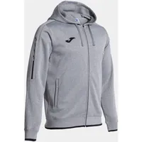 Joma Kapuzenpullover Grey Melange/Black 4XL