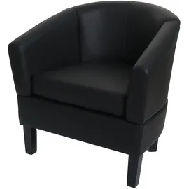 MCW Sessel O17 schwarz 0 x 0 x 0 cm mit Fußbodenschonern