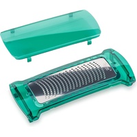 Genius Nicer Dicer Fusion Smart Reibe fein, Küchenreibe, Grün, Silber