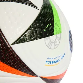 adidas Fussballliebe Pro Ball White / Black / Glow Blue 5    