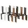 Siena Garden Blumenkastenhalter H-Form Anthrazit