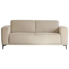 Tikamoon 2,5-Sitzer-Sofa Lars mit ecrufarbenem Stoffbezug