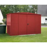 EcoStar Gerätehaus Trend-S Typ 3 purpurrot Doppeltür