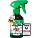 RepellShield® Natürlicher Zeckenschutz -250ml- Effektives Geraniol Anti Zecken Spray Keine Flecken & Rückstände, Zeckenspray Anti Zecken Mensch und Garten