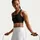 Nike One Dri-Fit Damen Shorts, weiß white/black