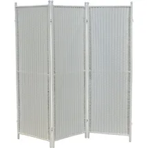 Merxx Paravent Weiß 183 x 3 x 183 cm