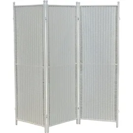 Merxx Paravent Weiß 183 x 3 x 183 cm