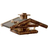 dehner natura premium Dehner Natura Futterhaus Wendelstein, geflammt,