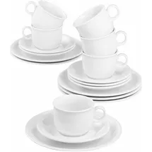 SELTMANN WEIDEN Compact Kaffeeservice 18-tlg. weiß