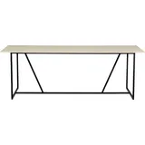 Woood Esstisch »Silas«, rechteckige Form, Holz teilmassiv, H 75 cm x 90 cm,
