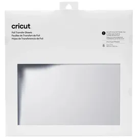 Cricut cricutTM Transferfolien für Schneideplotter silber 30,5 x 30,5 cm, 8 St.