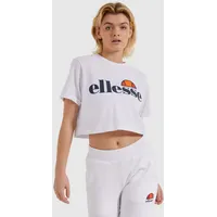 Ellesse Alberta Cropped Tee T Shirt, Weiß, 40 EU