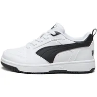 Puma Rebound V6 Lo Ps Sneaker, Weiß Schwarz Schwarz Schwarz, 31 EU