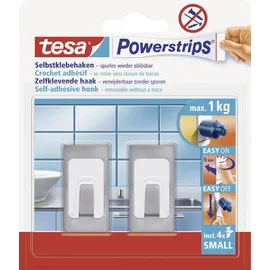Tesa - Haken Powerstrip Small Chrom Haken